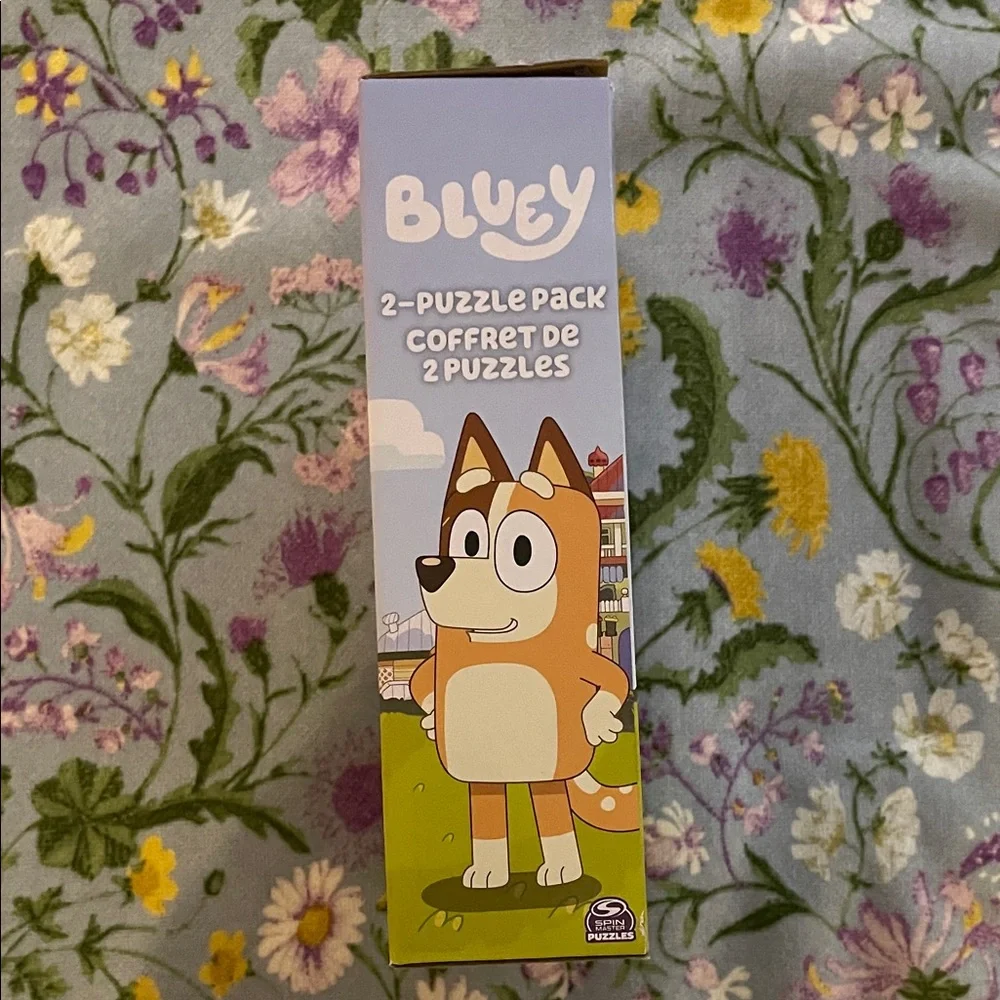 NWT Bluey Two Puzzle Pack Bluey and Bingo